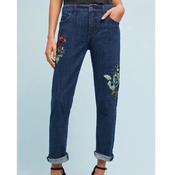 Anthropologie Denim - Pilcro and the Letterpress‎ Slim Boyfriend Size 26